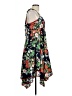 Eliza J 100% Polyester Tropical Black Casual Dress Size 12 - photo 4