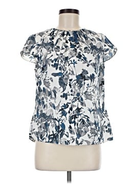 Ak Anne Klein Short Sleeve Blouse