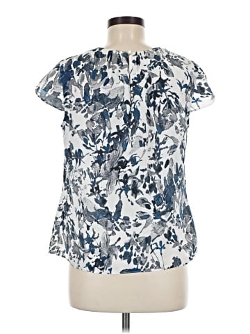 AK Anne Klein Short Sleeve Blouse (view 2)