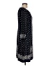 Chaps Paisley Black Casual Dress Size 12 - photo 4