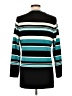misook 100% Acrylic Teal Long Sleeve Henley Size L - photo 2