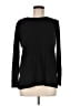 Lou & Grey Black Long Sleeve Top Size M - photo 1