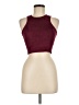 Privy Burgundy Sleeveless Top Size M - photo 1