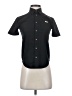 Weatherproof Black Short Sleeve Blouse Size 8 - photo 1