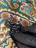 Current Air Paisley Brown Long Sleeve Blouse Size M - photo 7