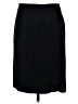 Eileen Fisher Solid Black Formal Skirt Size M - photo 2