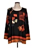 Michael Tyler Black 3/4 Sleeve Blouse Size L - photo 1