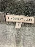 Sincerely Jules Chevron-herringbone Gray Casual Pants Size L - photo 7