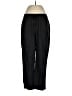 J.Crew Solid Black Linen Pants Size M - photo 1