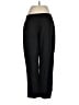 J.Crew Solid Black Linen Pants Size M - photo 2