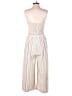 Parker Stripes Multi Color Ivory Jumpsuit Size 6 - photo 2