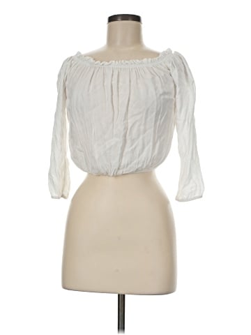 John Galt 3/4 Sleeve Blouse (view 1)