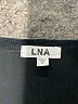 LNA 100% Silk Black Short Sleeve T-Shirt Size M - photo 7