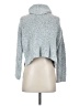Mi ami Tweed Silver Turtleneck Sweater Size S - photo 2