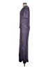 Scala 100% Polyester Solid Purple Cocktail Dress Size M - photo 5