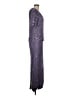 Scala 100% Polyester Solid Purple Cocktail Dress Size M - photo 4