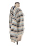 Blu Pepper Checkered-gingham Tan Pullover Sweater Size L - photo 4