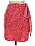 JOA 100% Polyester Animal Print Red Casual Skirt Size M - photo 1