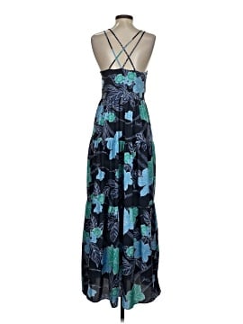 ann taylor loft long dresses Ann Taylor LOFT Navy Floral Embroidered Long Sleeve Dress SilkRoll