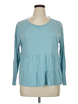 Ann Taylor LOFT 3/4 Sleeve T-Shirt (view 1)