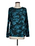 Unbranded Teal Long Sleeve Blouse Size M (estimated) - photo 1