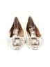 Badgley Mischka Gold Flats Size 8 - photo 2