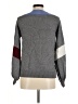 Parker Color Block Gray Pullover Sweater Size M - photo 2