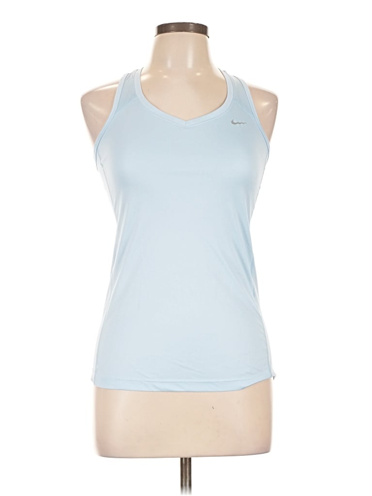 Pre-owned Nike Active Tank Top In Blue
