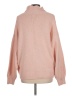 Gap Solid Pink Turtleneck Sweater Size L - photo 2