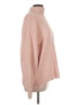 Gap Solid Pink Turtleneck Sweater Size L - photo 4