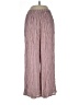 Lulus 100% Rayon Stripes Burgundy Casual Pants Size L - photo 1