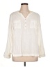 Croft & Barrow Ivory Long Sleeve Blouse Size XL - photo 1