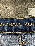 MICHAEL Michael Kors Chevron-herringbone Blue Jeans Size 10 - photo 7