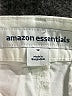 Amazon Essentials Solid Ivory Shorts Size 12 - photo 3