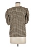 14th & Union Brown Short Sleeve Blouse Size M - photo 2