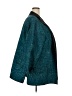 Catherines 100% Polyester Color Block Teal Blazer Size 5X - photo 4