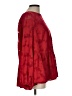 Belle Isle by Torrid 100% Polyester Red Long Sleeve Blouse Size Lg (0) - photo 4