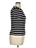 Cyrus Stripes Black Short Sleeve Turtleneck Size XL - photo 4