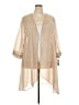 Le Bos 100% Polyester Tan Cardigan Size 22 - photo 1