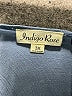 Indigo Rose Blue Short Sleeve Blouse Size 3X - photo 7