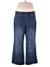 Talbots Chevron-herringbone Blue Jeans Size 2X - photo 1