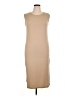 Zyia Active Solid Tan Casual Dress Size XL - photo 1
