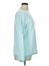 Sport Haley Chevron-herringbone Blue Pullover Sweater Size XL - photo 4