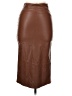 Commando Brown Faux Leather Skirt Size M - photo 1