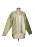 Zara 100% Polyester Argyle Green Jacket Size XS - photo 1