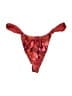 Bydee Print Red Swimsuit Bottoms Size M - photo 1