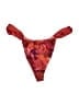 Bydee Print Red Swimsuit Bottoms Size M - photo 2