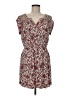 DR2 100% Polyester Paisley Burgundy Casual Dress Size M - photo 1
