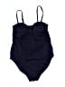 Amazon Essentials Solid Blue One Piece Swimsuit Size L - photo 1
