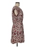 DR2 100% Polyester Paisley Burgundy Casual Dress Size M - photo 4